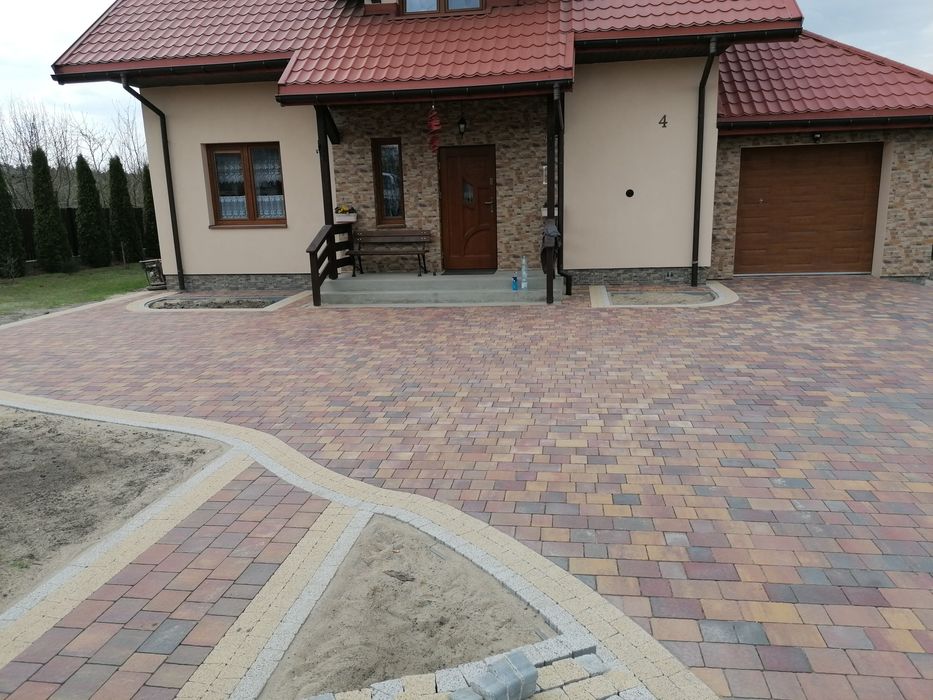 Układanie kostki brukowej brukarstwo odwodnienia