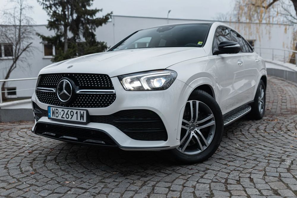 Mercedes-Benz GLE GLE 400d 4Matic Coupe, bezwypadkowy, Salon PL