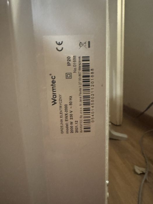 Grzejnik konwektorowy Warmtec z serii EWX