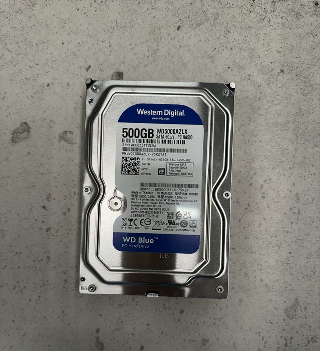 Dysk WD Blue SATA 500GB