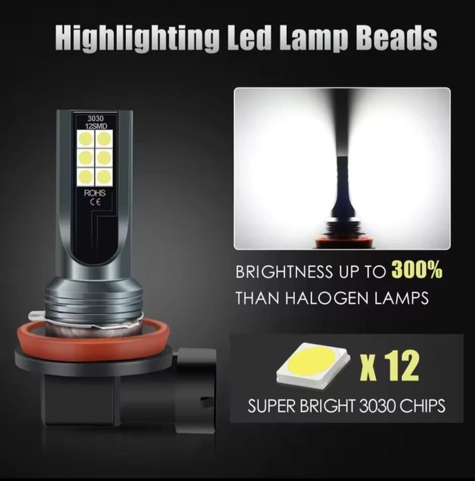 Lampadas led H11