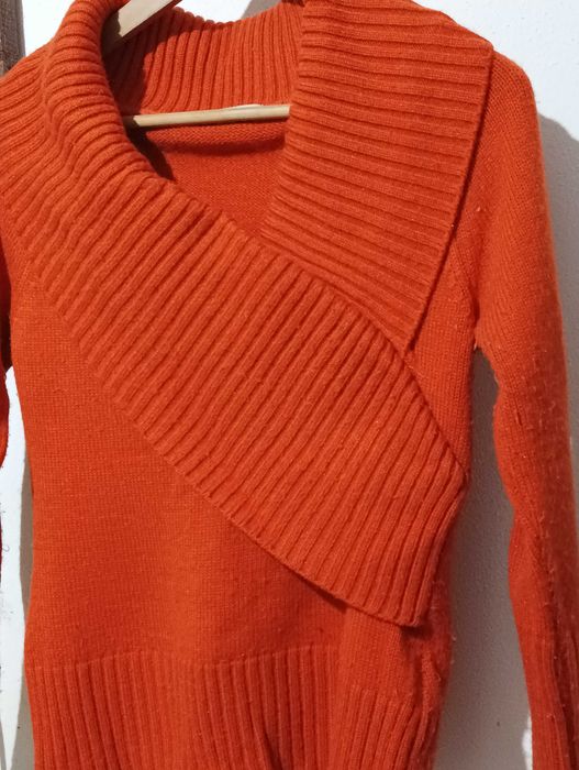 Camisola em malha grossa