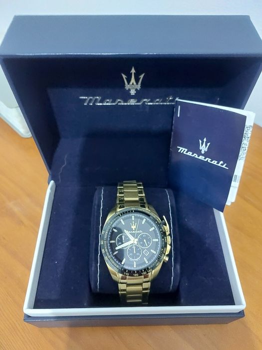 Relógio Maserati como novo sem riscos Caixa e comprovativo compra
