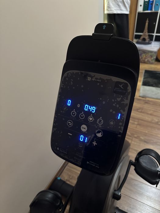 Domyos rower stacjonarny E Seat rower leżący elektryczno-magnetyczny