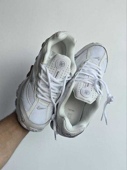 (БЕЗ ПЕРЕДОПЛАТИ) Nike Shox Ride 2 SP × Supreme White найк шокс райд 2 супрім білі