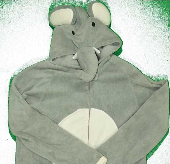 Słoń słonik  piżama przebranie kostium XS/S