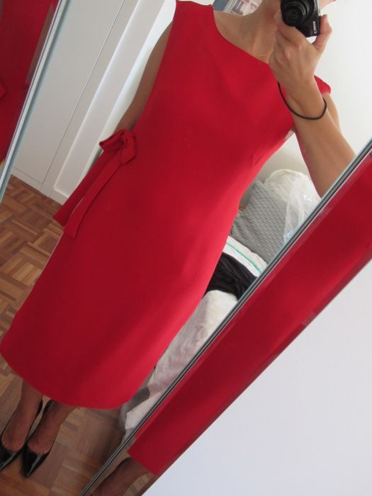 Vestidos NATAL, vermelho, Purificación Garcia, cerimónia