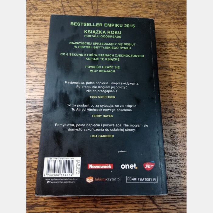 Dziewczyna z pociągu. Paula Hawkins