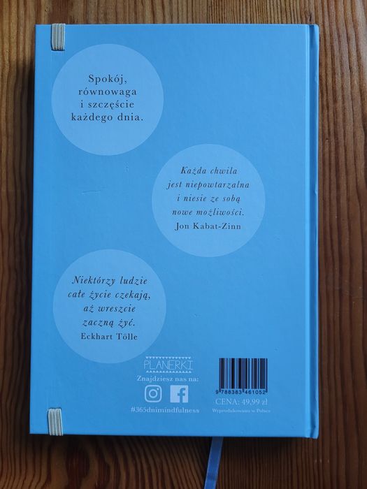 Kalendarz 365 dni mindfulness