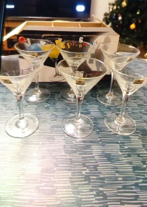 06 copos para drinks Luminarc Francês novos