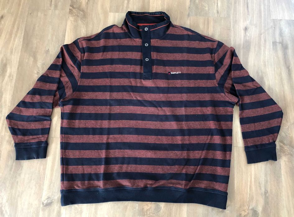 Duża bluza 6XL ( 52, 64 )bawełniana Bartlett, kołnierz