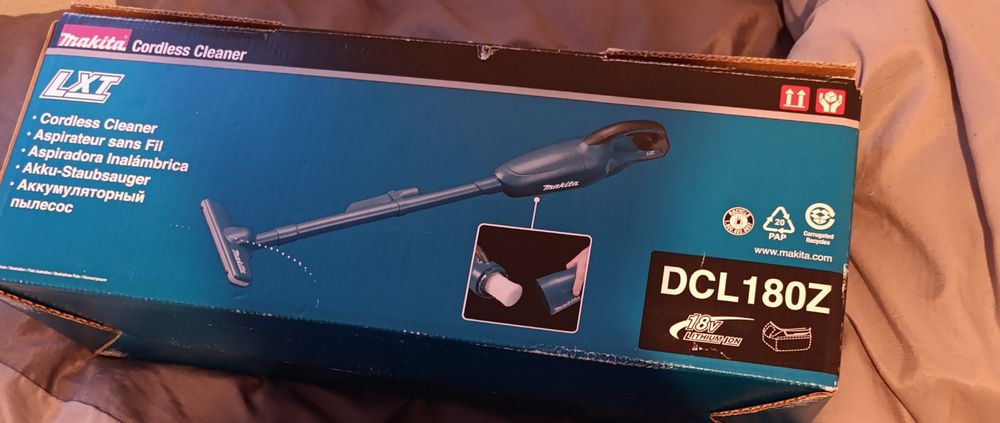 Makita DCL180Z 18V odkurzacz akumulatorowy bez baterii