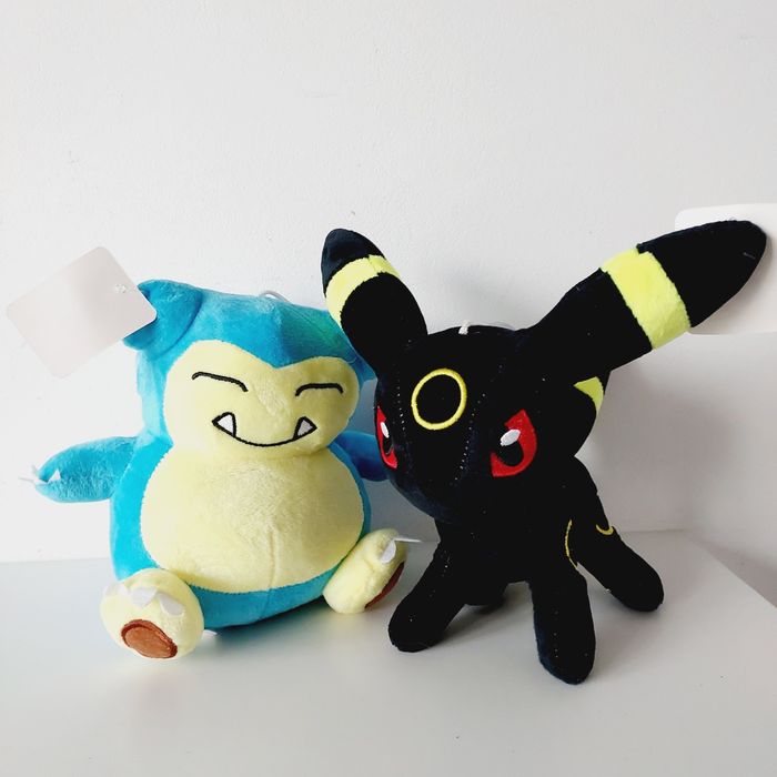 Snorlax I czarny maskotka 2 sztuki