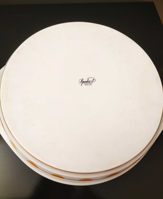 Peças de loiça de porcelana Spodart – Bolinhas, individual ou conjunto