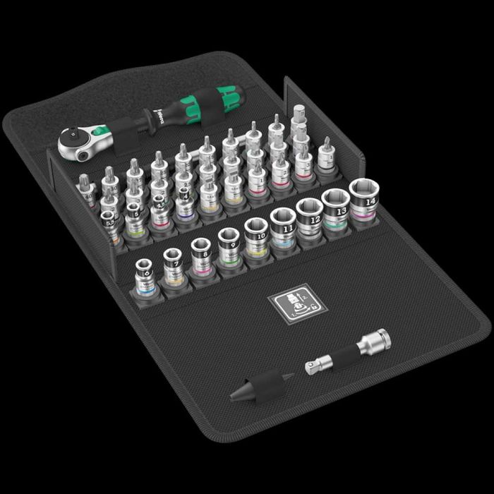 Wera Zyklop Speed 8100 SA All-in,Kraftform,Joker,Tool-check,838,Click