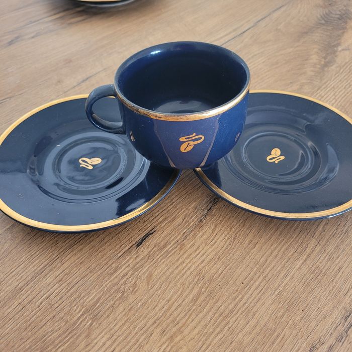 Filiżanka z dwoma podstawkami Jacobs