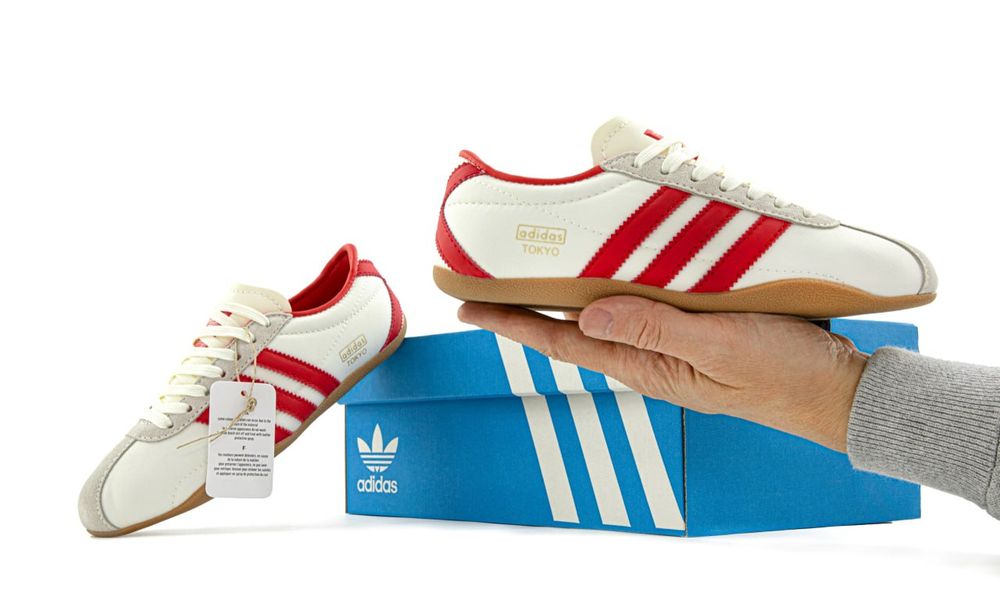 Кросівки Adidas Tokyo Red/White premium