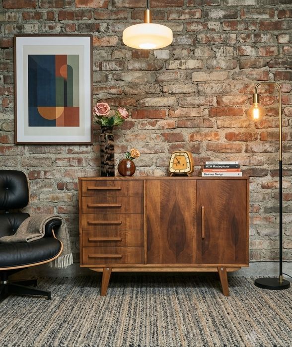 Komoda vintage prl retro po renowacji