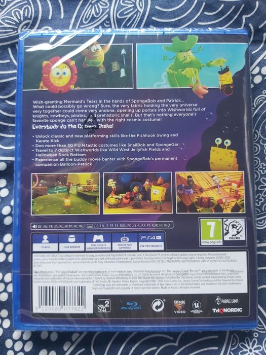 Spongebob Cosmic Shake NOWA ps4