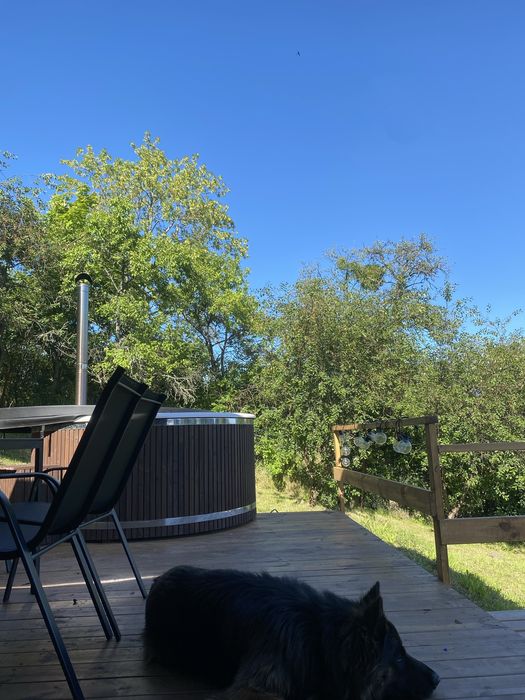 Domek nad jeziorem Drawskim jacuzzi jezioro drawsko drawskie czaplinek