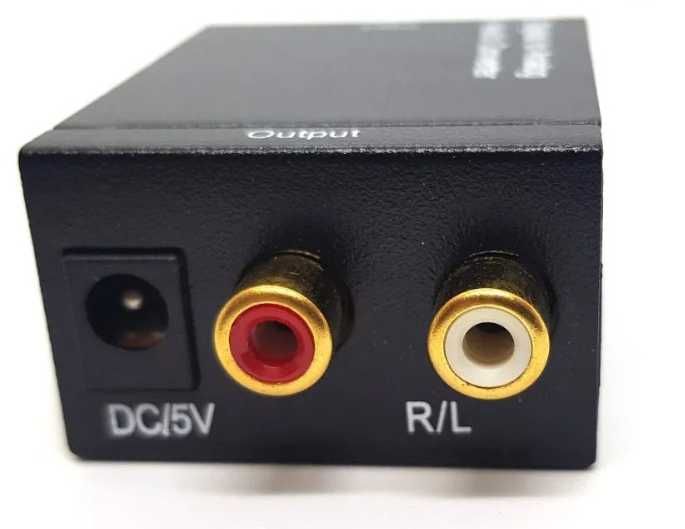 Конвертер цифровой оптический ЦАП аудио звук в аналог декодер оптика ...