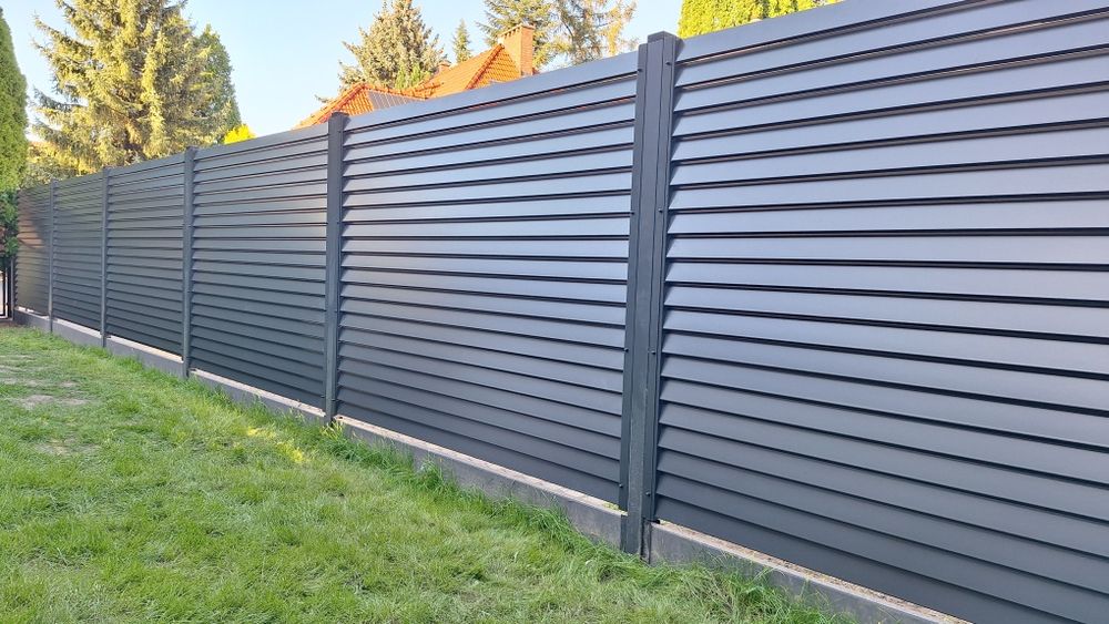 Ogrodzenia żaluzja