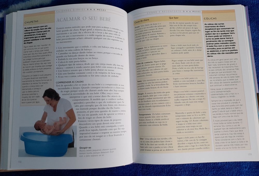 Livro: Guia completo para cuidar de bebés e crianças