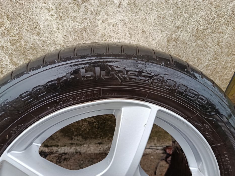 Conjunto Jantes16" BORBET +pneus 205/55r16