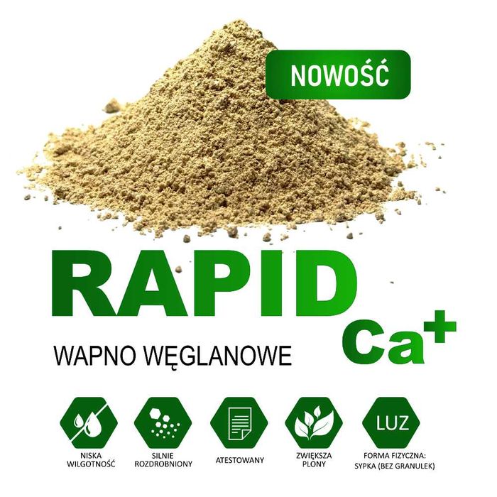 RAPID Ca+ [ Wapno węglanowe LUZ ] Nowość na rynku!