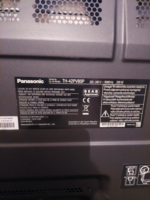 Plazma. Panasonic 42 cale