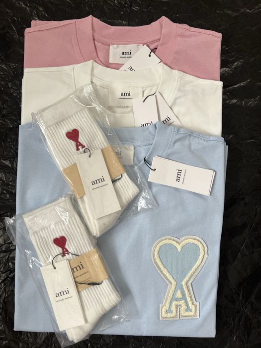 Лонг в стиле Ами Амі Paris 100% cotton