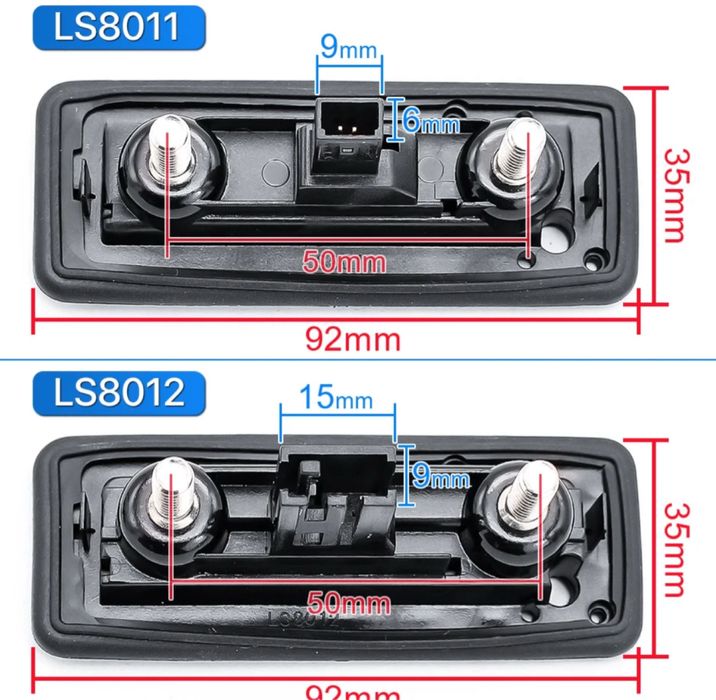 GreenYi 175° 1080P AHD камера заднього виду для VW, Skoda, Audi