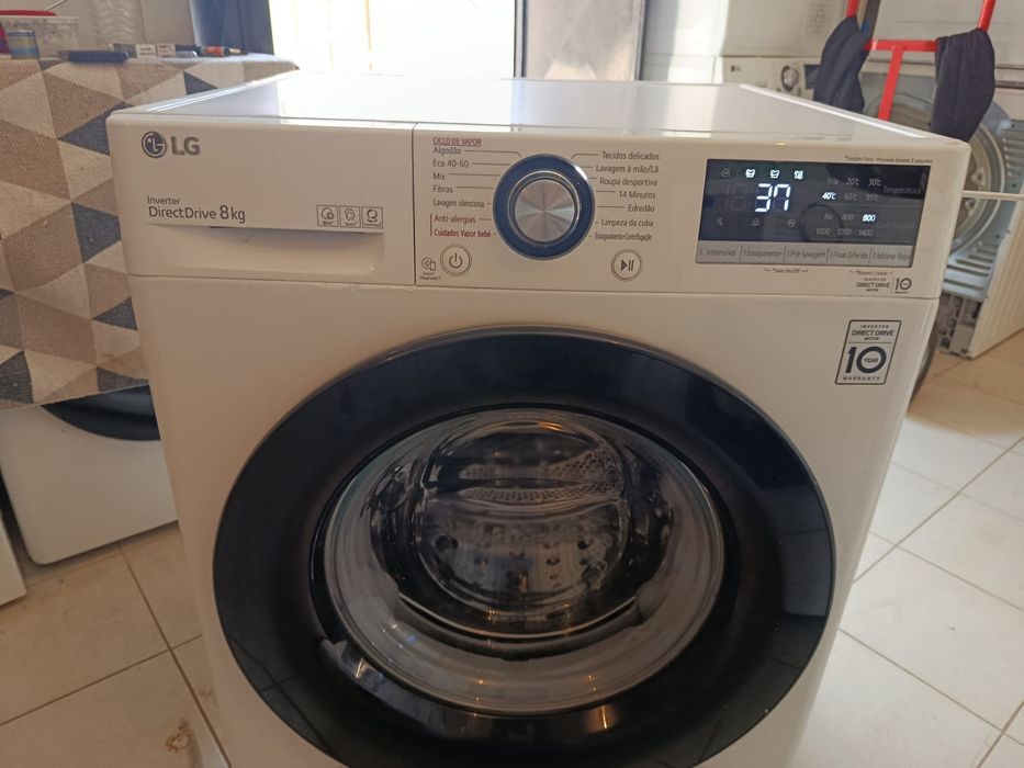 Maquina lavar roupa lg  8kg 1400rpm