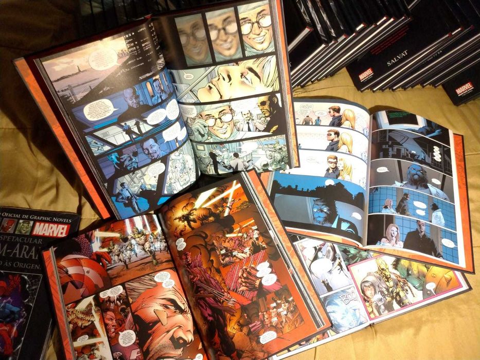 A coleção Oficial de Graphic Novels Marvel