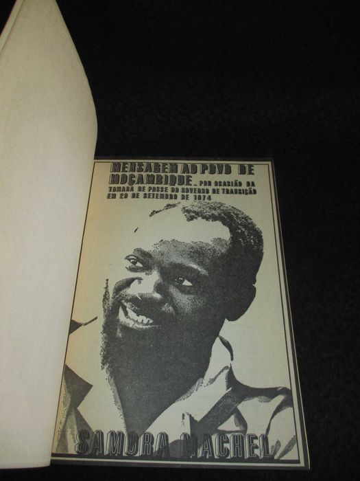 Livro Mensagem ao Povo de Moçambique Samora Machel