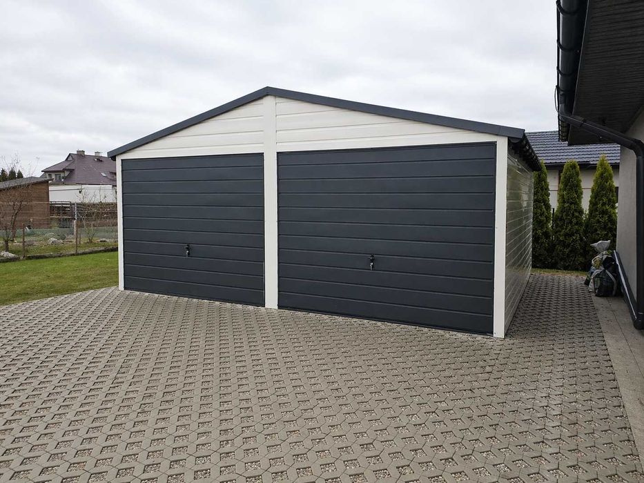 Garaż blaszany 6x5 PREMIUM inne wymiary