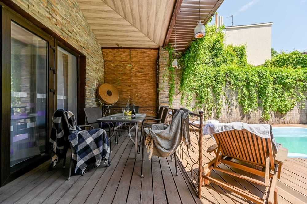 ВИДЕО Модный дом бассейн 14 ст Б Фонтана 4 спальни 3 с/у ГЕНЕРАТОР!