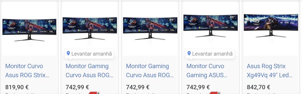 Monitor Gaming HDR ROG Strix XG49VQ