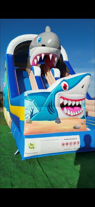 Dmuchańce Wynajem Zjeżdżalnia plac zabaw tor przeszkód