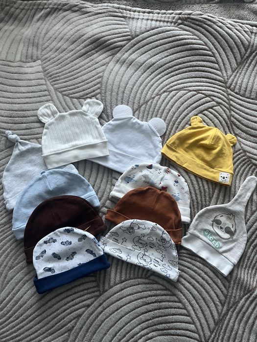 Шапочки для новонароджених