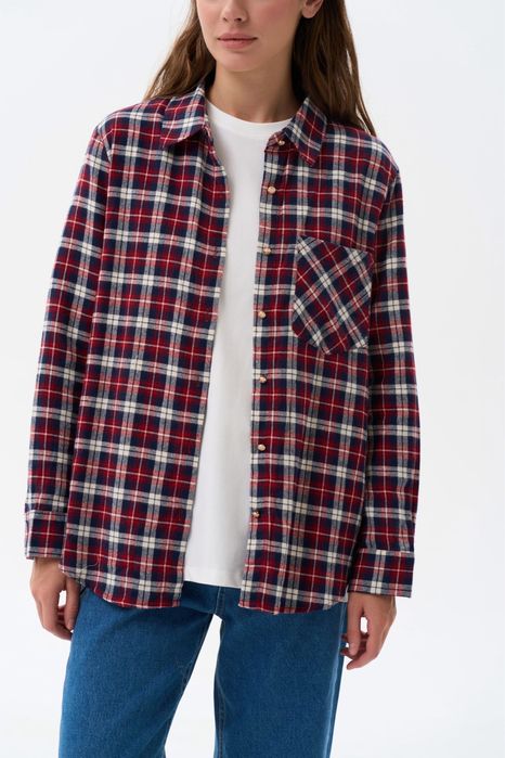 Сорочка в клітинку, розмір М