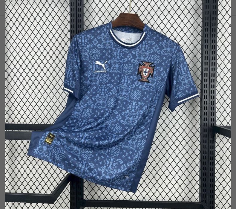 Camisola de portugal azuleijos  L e Xl