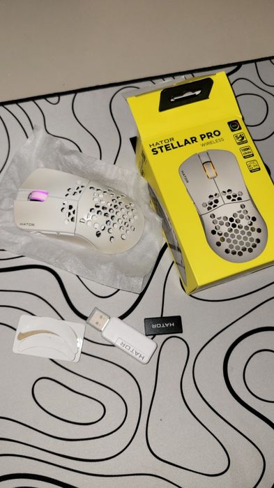 Мишка ігрова Hator Stellar Pro wireless бездротова