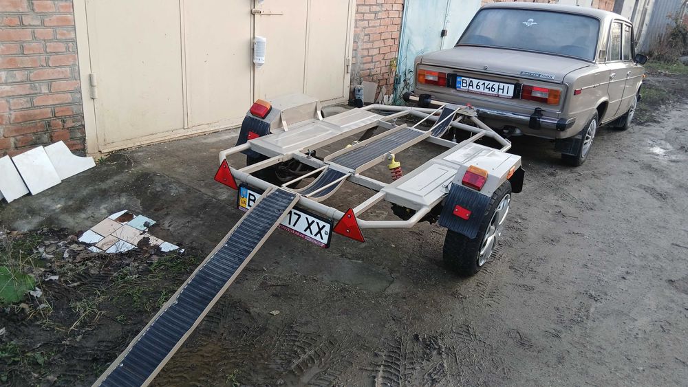 Лафет для перевозки мотоцикла