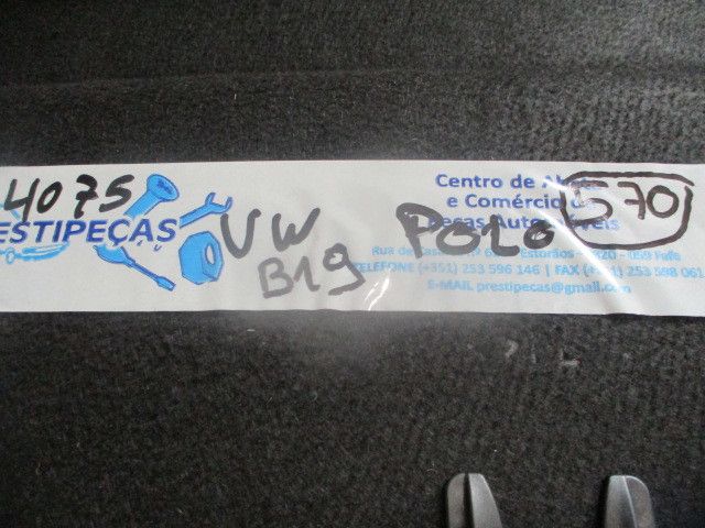 Chapeleira / tampo da mala VOLKSWAGEN Polo (9N)