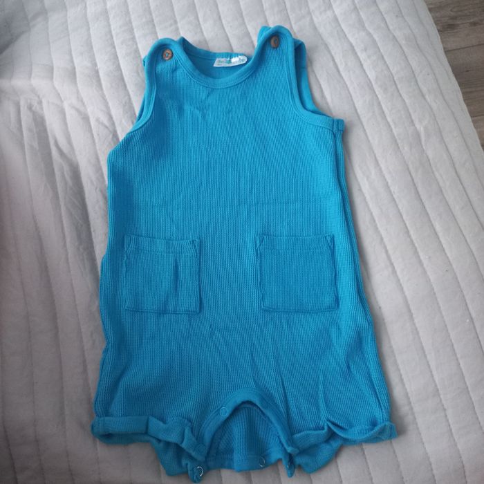Niebieski rampers niemowlęcy rozm.80