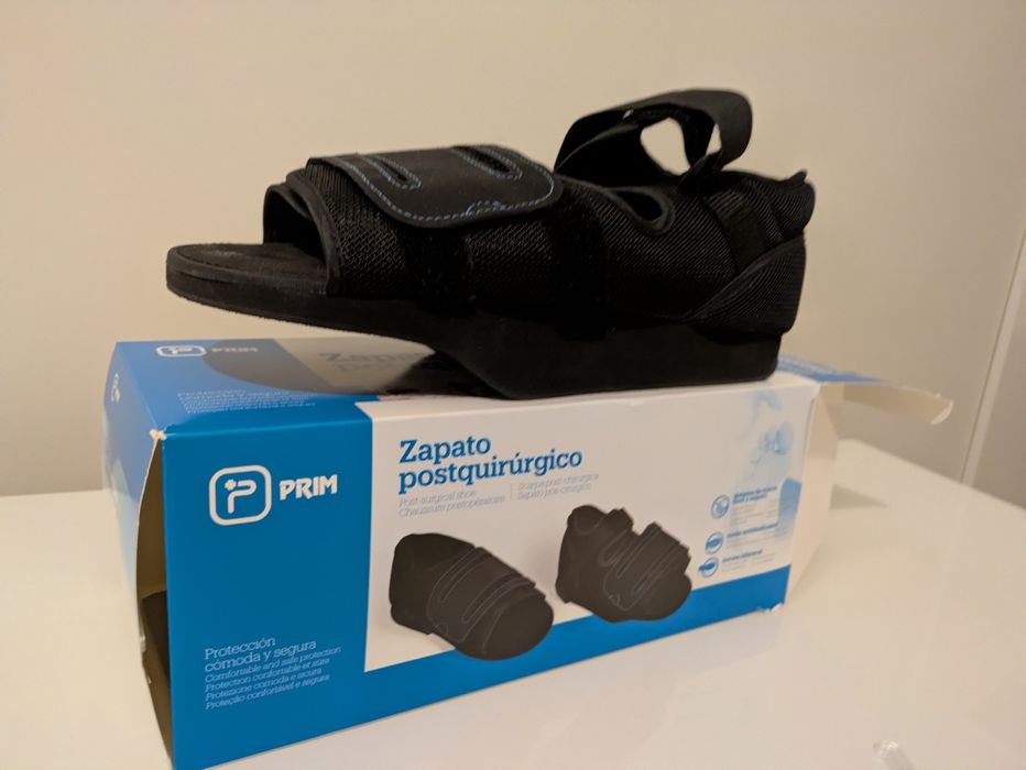 Sapato Baruk pós cirurgia