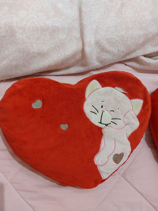Almofadas coração dia dos namorados