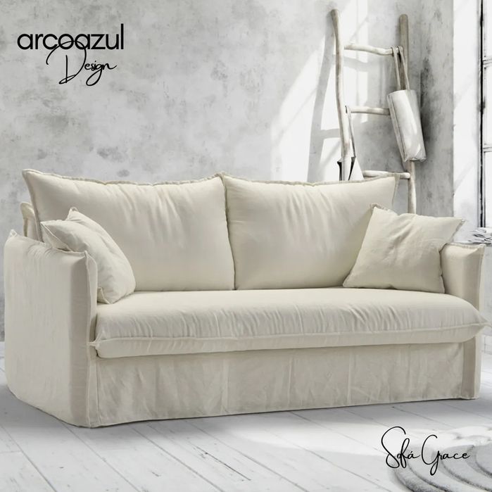 Sofá Cama Grace - 184L x 102cm - Varias medidas By Arcoazul