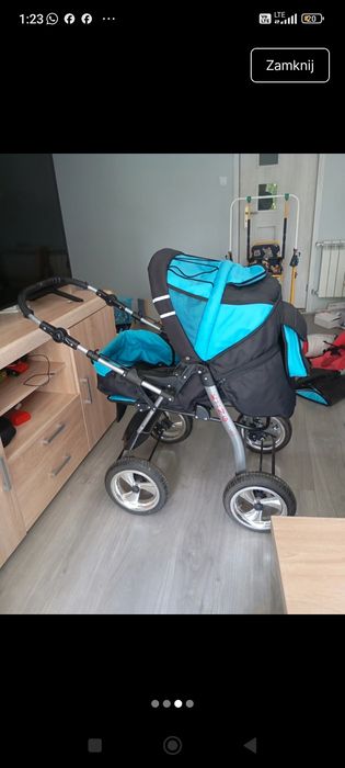 Wózek dziecięcy 2w 1